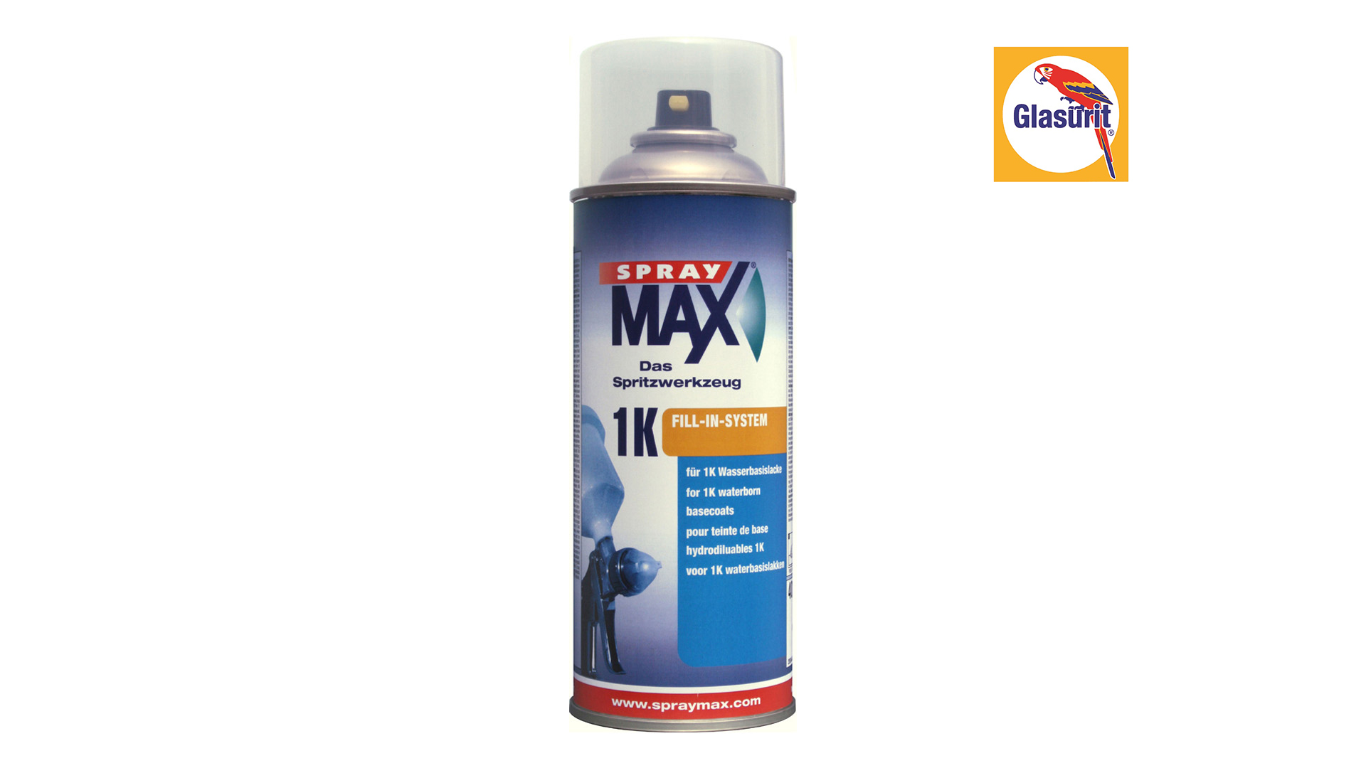 1K Spraydose Piaggio 512 Cuba Yellow 400ml Glasurit-Zweischicht-Wasserlack