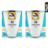 Gebinde Piaggio 106 Bianco Mica 2x1000ml 1K Glasurit-Dreischichtlack